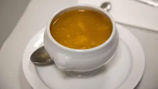 La sopa de cocido del restaurante Antonio.