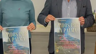 Autoridades y representantes municipales han presentado la gala de apoyo a los vecinos de La Palma