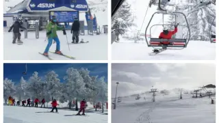Estaciones de esquí en Aragón.