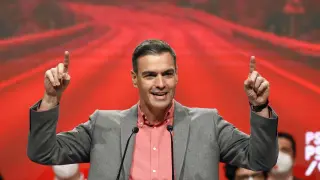 Pedro Sánchez Clausura el 14 Congreso Nacional del PSdG-PSOE
