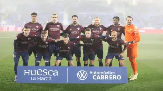 Partido de Copa del Rey entre la SD Huesca y el Girona.