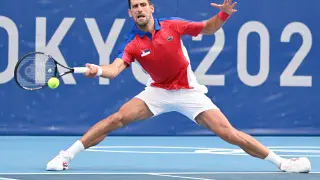 El número uno del mundo, el tenista serbio Novak Djokovic.