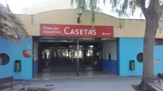 Pabellón polideportivo de Casetas.
