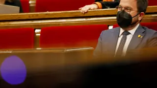 El Parlamento catalán celebra la tercera jornada del pleno