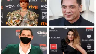 Najwa Nimri, Javier Bardem, Paco León o Leticia Dolera, entre los asistentes a los Premios Feroz 2022.