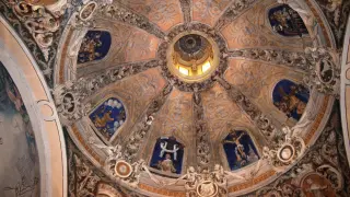 La actuación en la cúpula barroca de la capilla del Santo Cristo de Graus se llevaría casi la mitad del presupuesto.