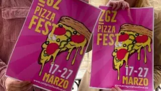 Carteles del Pizza Fest, que se celebrará del 17 al 27 de marzo.