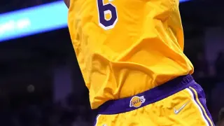 Lebron James, jugador de Los Angeles Lakers.