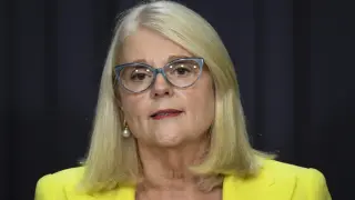 La ministra de Asuntos Interiores australiana, Karen Andrews.