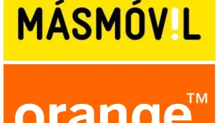 Logotipos de MásMóvil y Orange