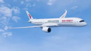 Un avión de China Eastern en una imagen de archivo.