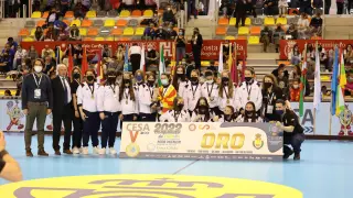 La selección infantil femenina se cuelga el oro en el Campeonato de España de Selecciones en Murcia.