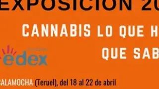 Exposición 2022. 'Cannabis: lo que hay que saber'.