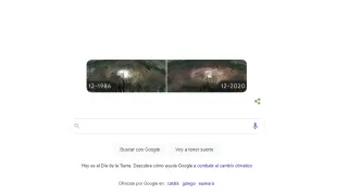 El 'doodle' de Google por el Día de la Tierra