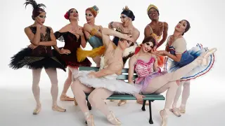 La compañía Los Ballets del Trokadero de Montecarlo.