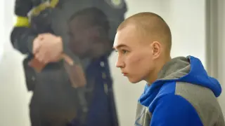 Prosecutors request life sentence Russian serviceman standing war crimes trial in Kyiv