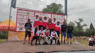 Los mejores de la Copa de España de pump track de Aínsa.