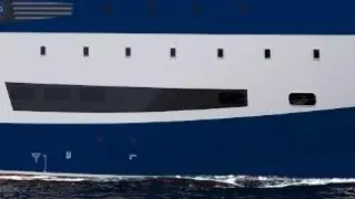Imagen del futuro buque Odón de Buen