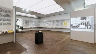 La exposición sobre Otto Schmidt en Viena.
