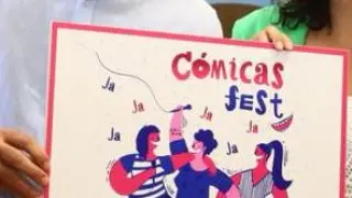 Presentación de la primera edición de 'Cómicas Fest'.
