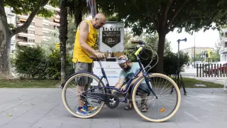 Día Mundial de la bicicleta en Zaragoza.