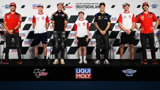 Presentación del Gran Premio de Alemania de motos