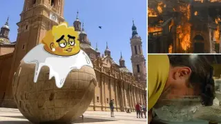 Los mejores memes de la ola de calor en Zaragoza.