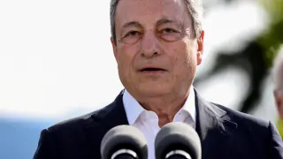 Primer ministro italiano Mario Draghi