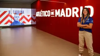 Marta Cardona, en su nuevo club.