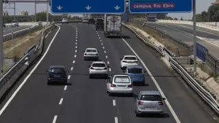 Operación salida en las carreteras de Aragón.