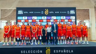 Presentación de la selección española de baloncesto de cara al Eurobasket.