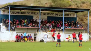 Imagen de un partido disputado por el CD Ateca en su campo esta pasada temporada.