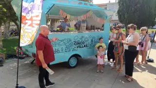 Presentación de la 'food truck' en pasado 3 de agosto.