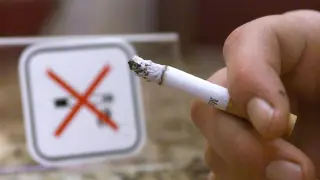 El tabaco es malo para la salud y para el medio ambiente.