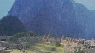 Turistas en el Machu Picchu (Perú).