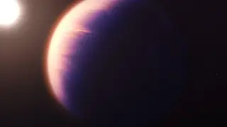 James Webb detecta dióxido de carbono en la atmósfera de un exoplaneta.