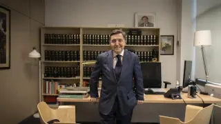 Federico Jiménez Losantos, en su despacho madrileño.