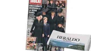 Heraldo de Aragón y la revista '¡Hola!', cada domingo.
