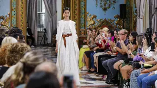 El Palacio de Santoña de Madrid acoge la pasarela de novias del Atelier Couture