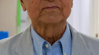 Imagen del paciente de 90 años que ha recibido un trasplante renal