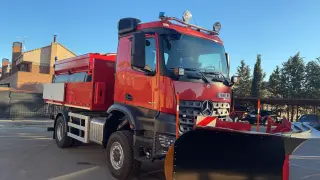 Nuevo camión quitanieves de la DPZ