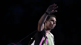 ATP Finals Rafa Nadal tras el partido en Turín