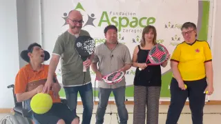 Aspace Zaragoza organiza la II Jornada de Pádel Solidario