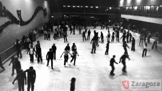 ‘El ibón’: la pista de hielo en la que los zaragozanos patinaban en los años 70