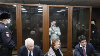Court verdict hearing for Russian opposition leader Ilya Yashin