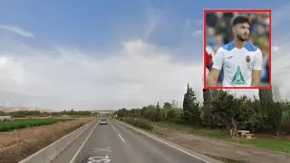 Un jugador del Fuentes de Ebro fallece en un accidente de tráfico registrado esta noche en la N-232.