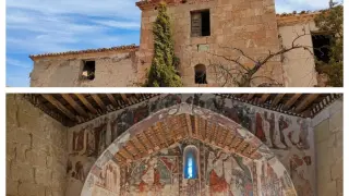 La casa y torre de Mareca, en Épila, (Zaragoza) y la ermita de San Miguel, en Barluenga (Huesca), últimos monumentos aragoneses añadidos a la lista roja de Hispania Nostra.