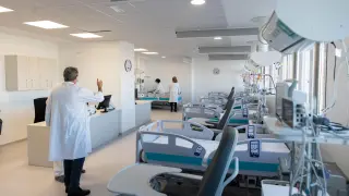 La nueva unidad de ictus del Hospital Miguel Servet.