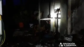 Incendio en una vivienda de La Almunia de Doña Godina.