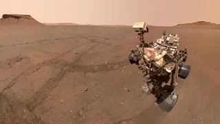 El Perseverance, en Marte.